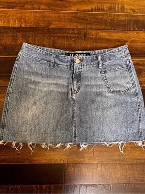 ✅”AC-3998” Light Wash Denim Mini Skirt - Classic Casual